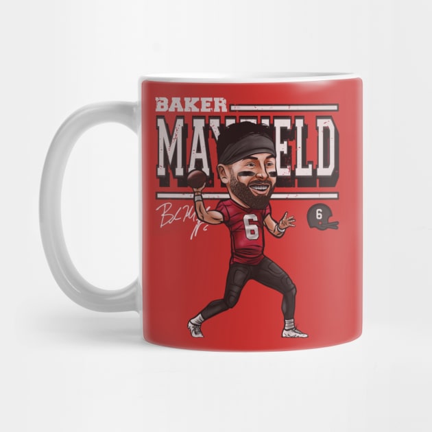 Baker Mayfield Tampa Bay Cartoon by ClarityMacaws